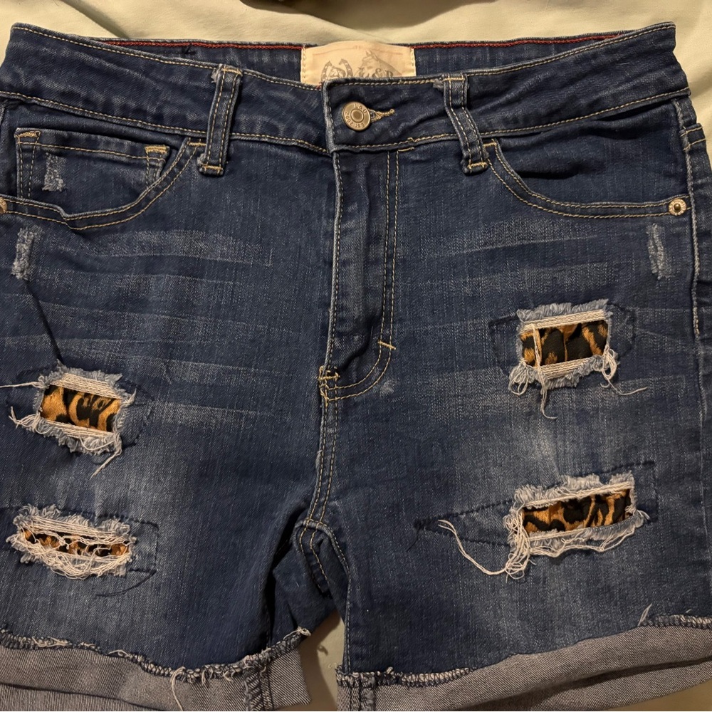 L&B Blue Denim with Red Stitching